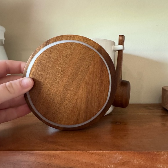 NWOT Hearth & Hand coffee canister with spoon (DISCONTINUED) - Picture 8 of 12